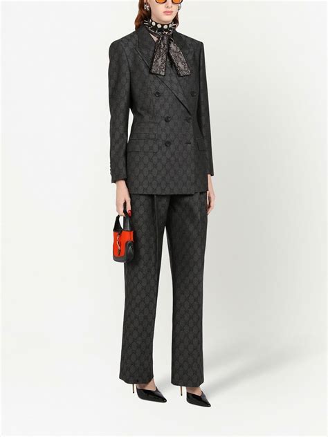 gucci ladies suit|farfetch gucci pants.